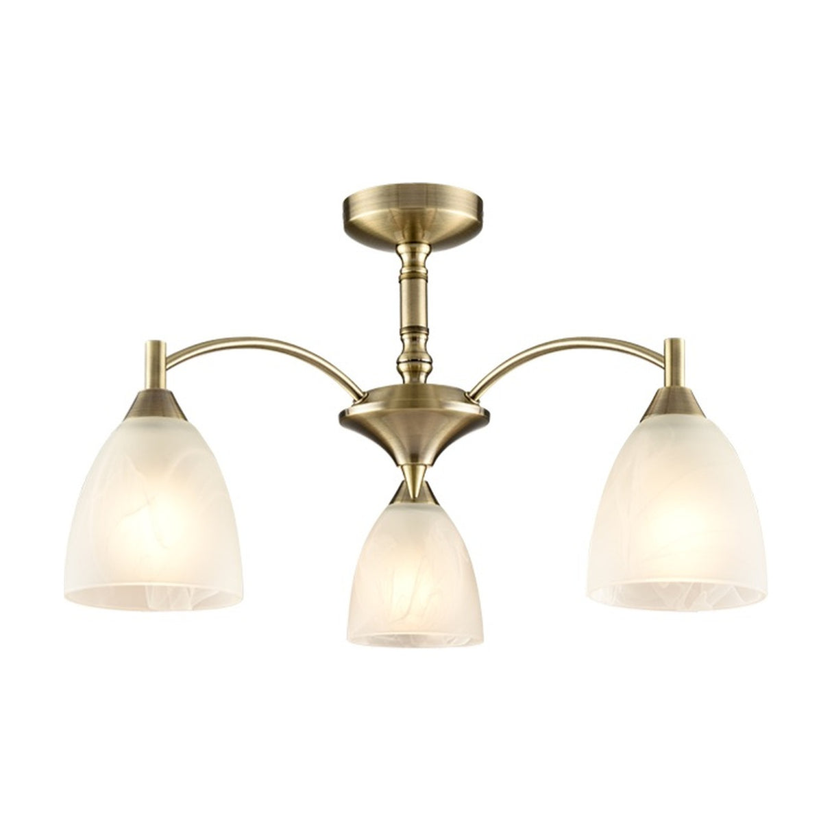 Emmy 3 light ceiling light in bronze finish