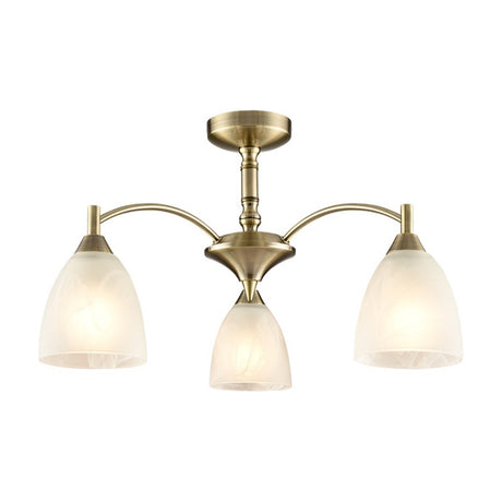 Emmy 3 light ceiling light in bronze finish