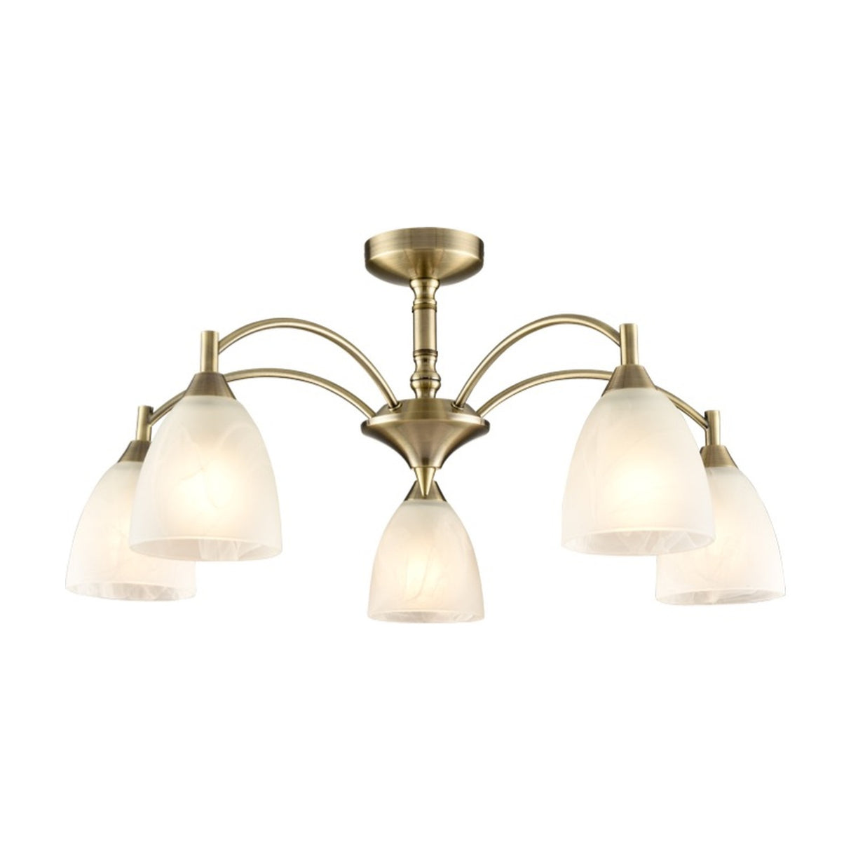 Emmy 5 light ceiling light in bronze finish