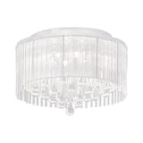 Spirit 6 light ceiling light in chrome finish