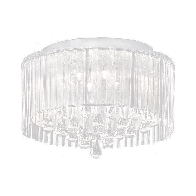 Spirit 6 light ceiling light in chrome finish