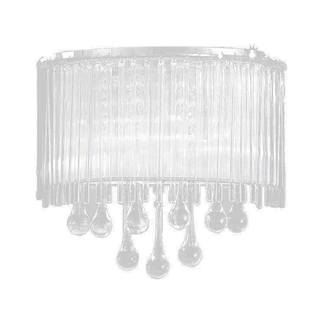 Spirit 2 light wall light in chrome finish