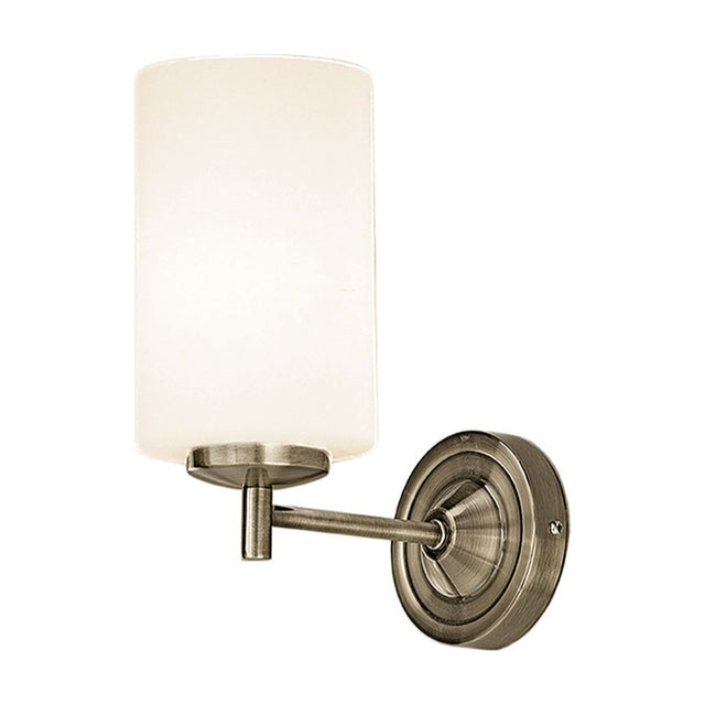 Decima wall light in bronze finish