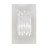 Valentina 2 light wall light in chrome finish
