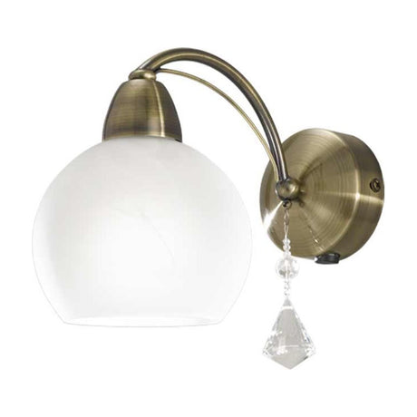 Thea wall light in bronze finish