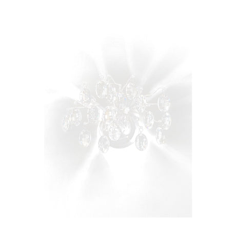 Wisteria 2 light wall light in chrome finish