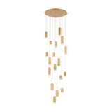 Cordelia 18 light chandelier in gold finish