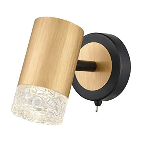 Cordelia wall light in gold finish, alternative view