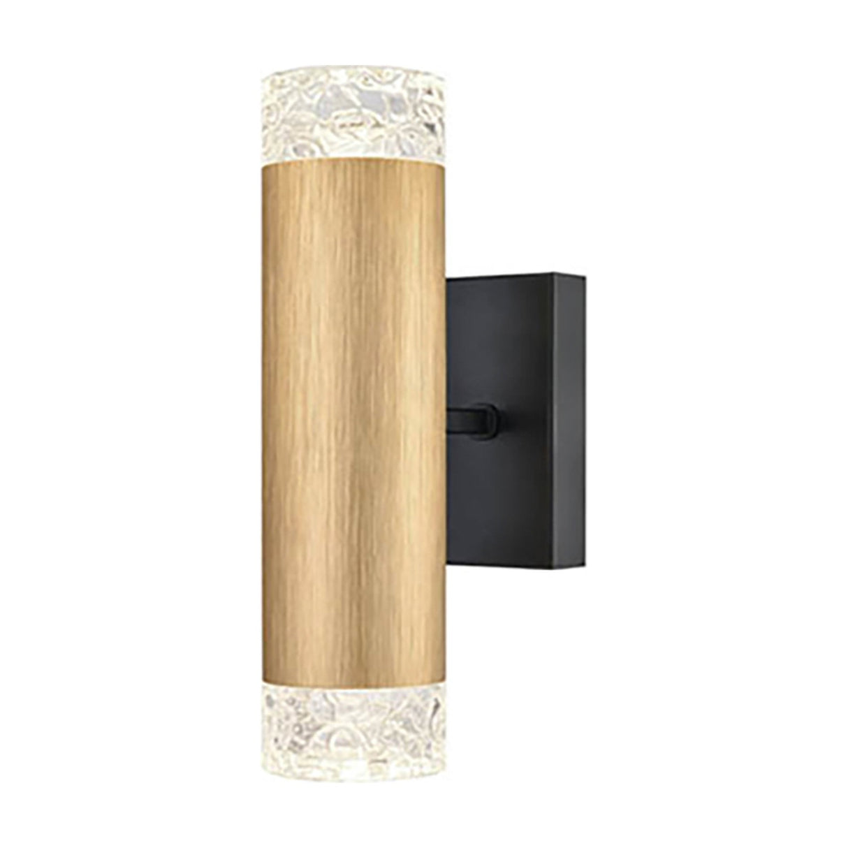 Cordelia 2 light wall light in gold and satin nickel finish, alternative view
