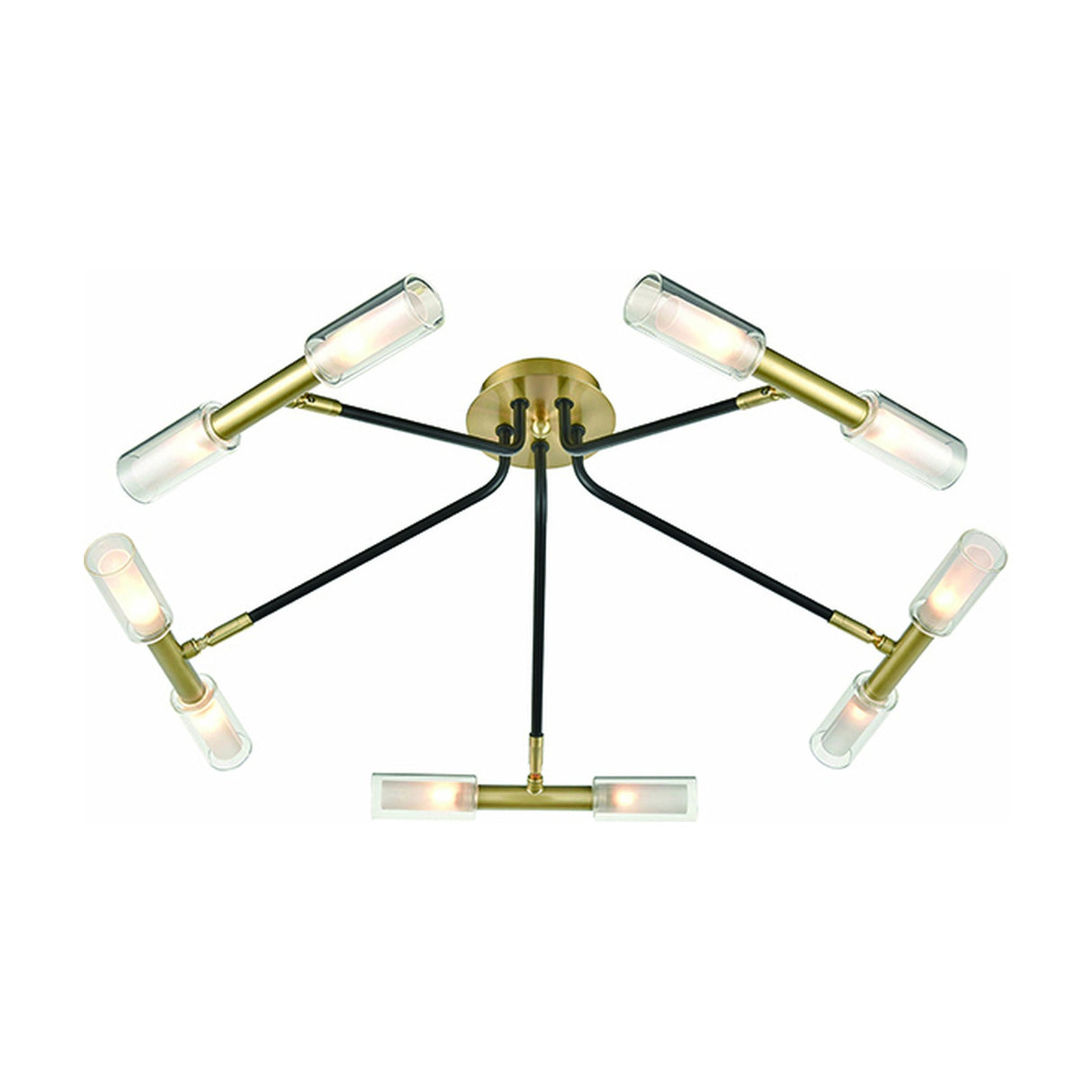 Nano 10 light ceiling light in bronze finish