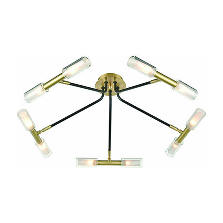 Nano 10 light ceiling light in bronze finish