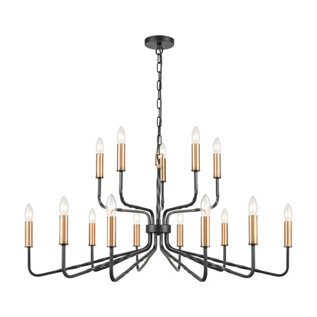 Kasteel 15 light chandelier