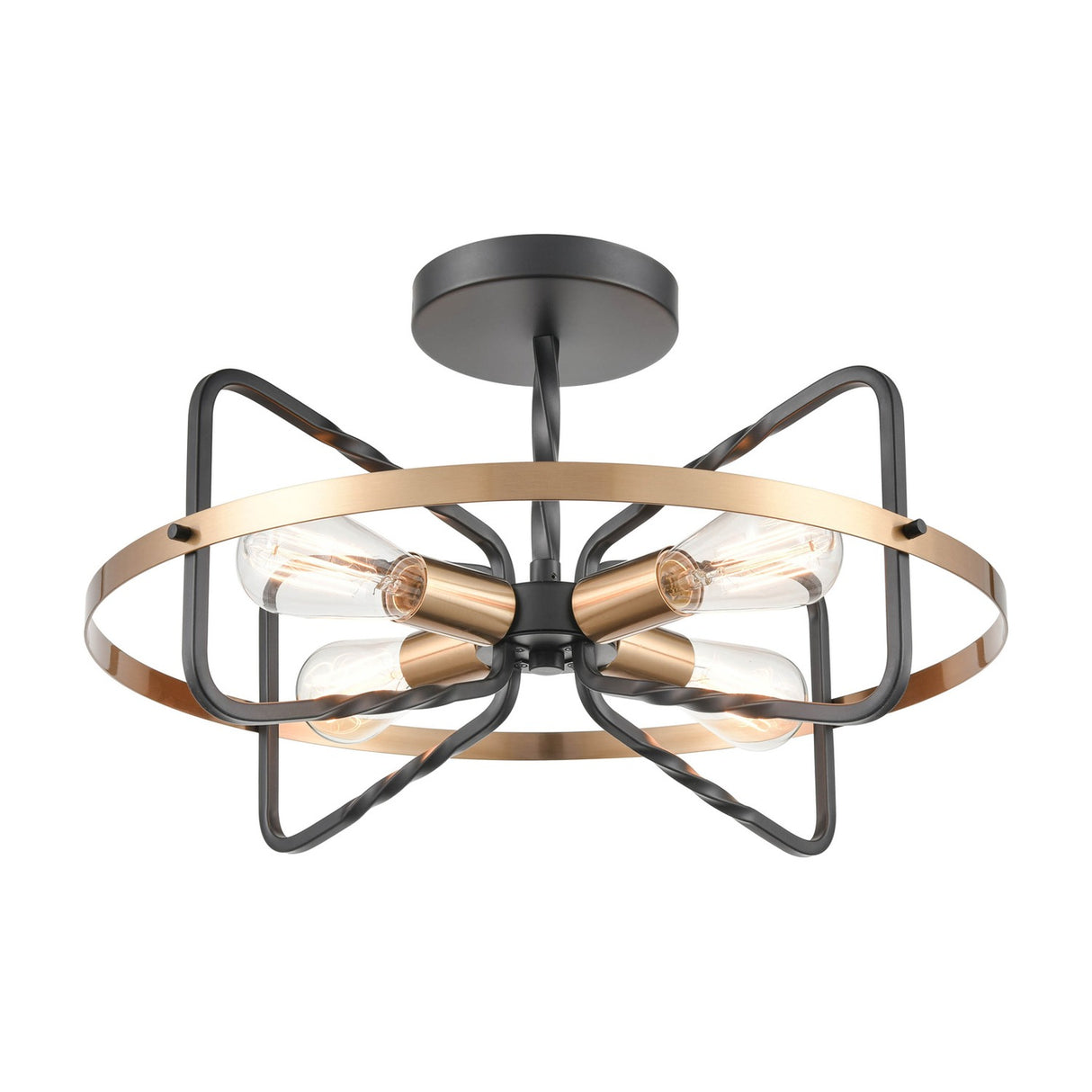 Kasteel 4 light pendant light, alternative view