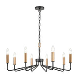 Kasteel 8 light chandelier
