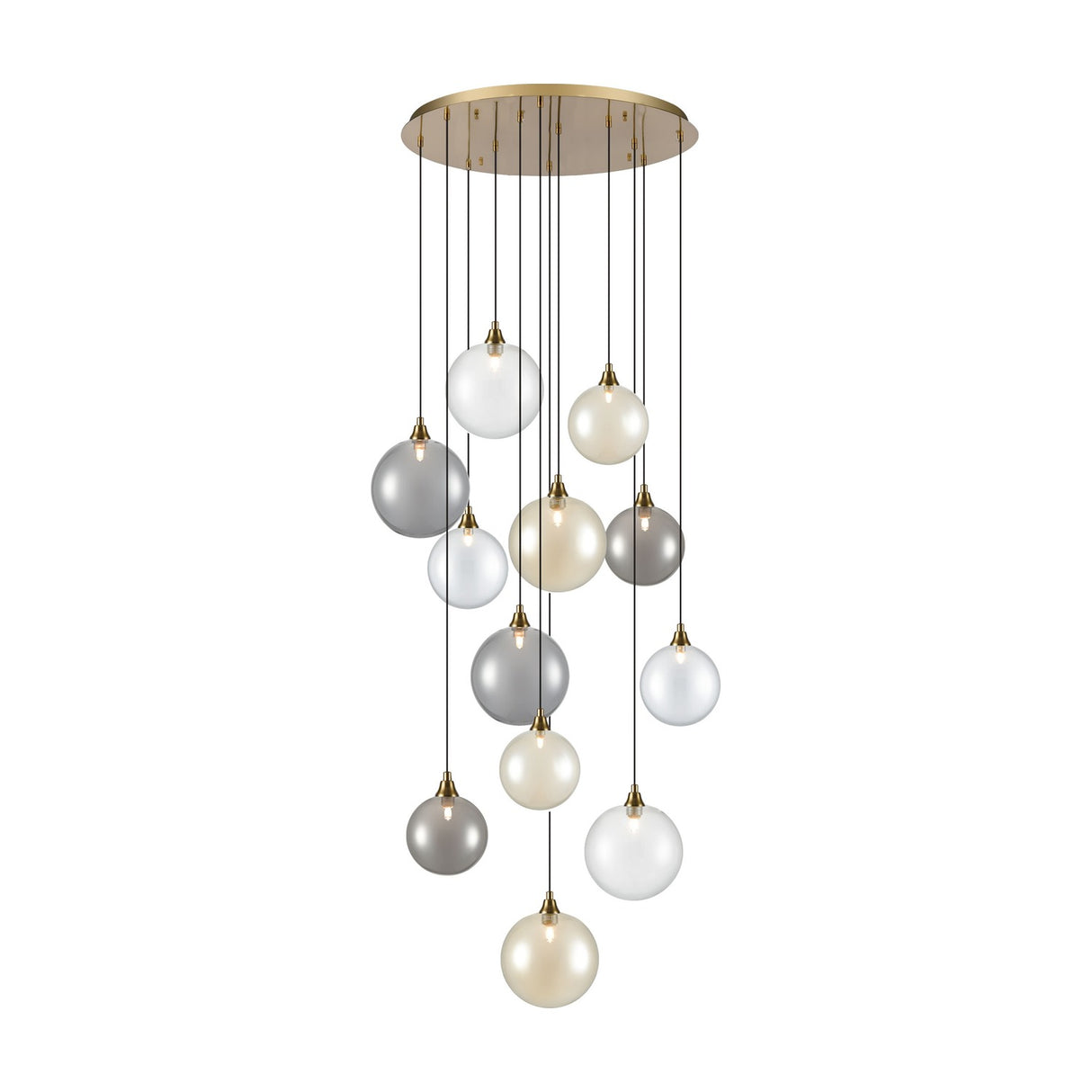 Galaxy 12 light chandelier