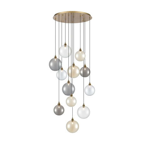 Galaxy 12 light chandelier