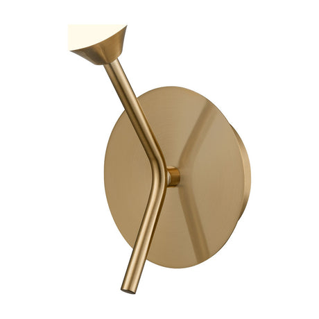 Cosmic wall light in gold finish