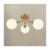 Cosmic 3 light ceiling light in gold finish, alternative view