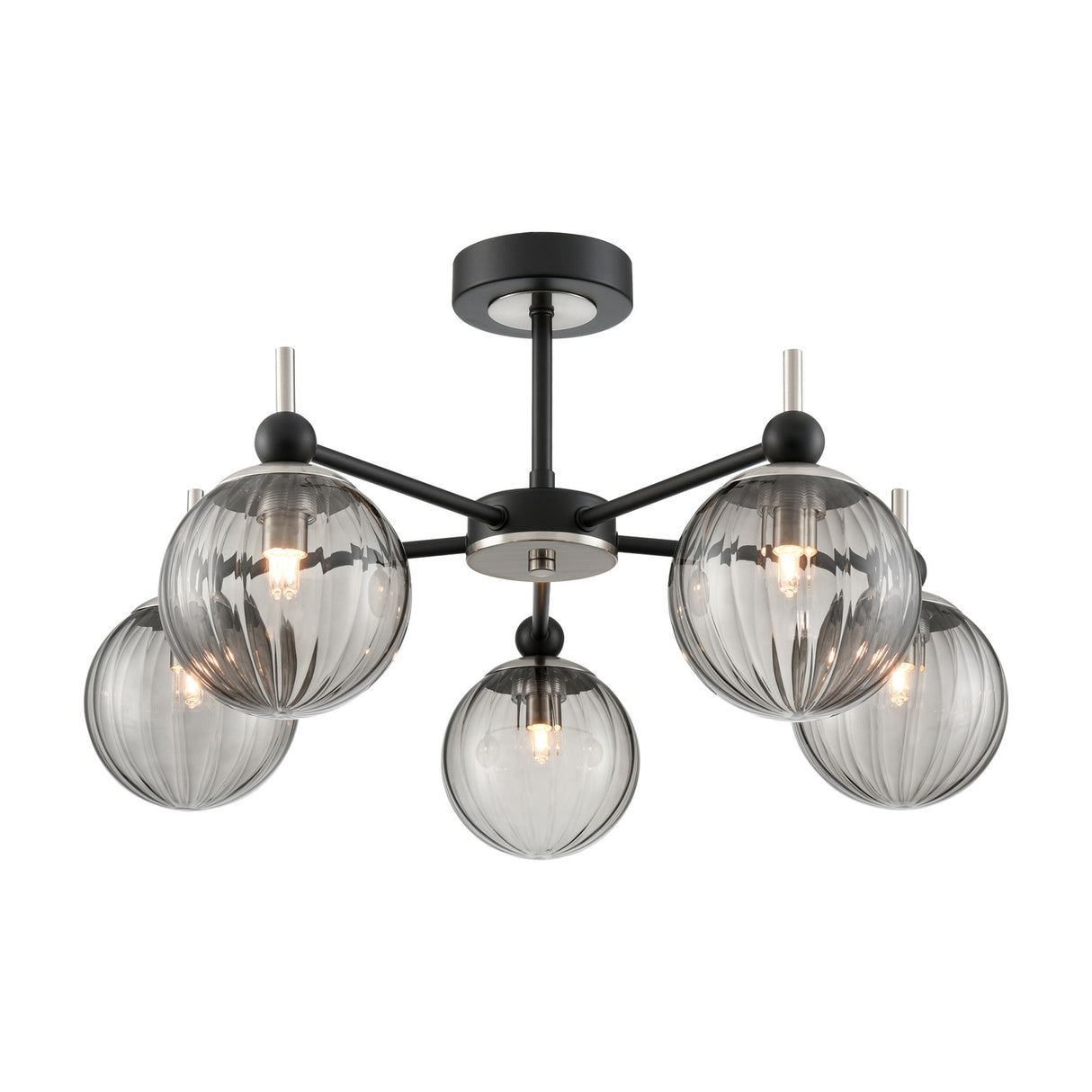 Solar 5 light ceiling light