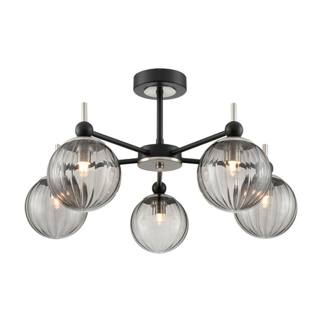 Solar 5 light ceiling light