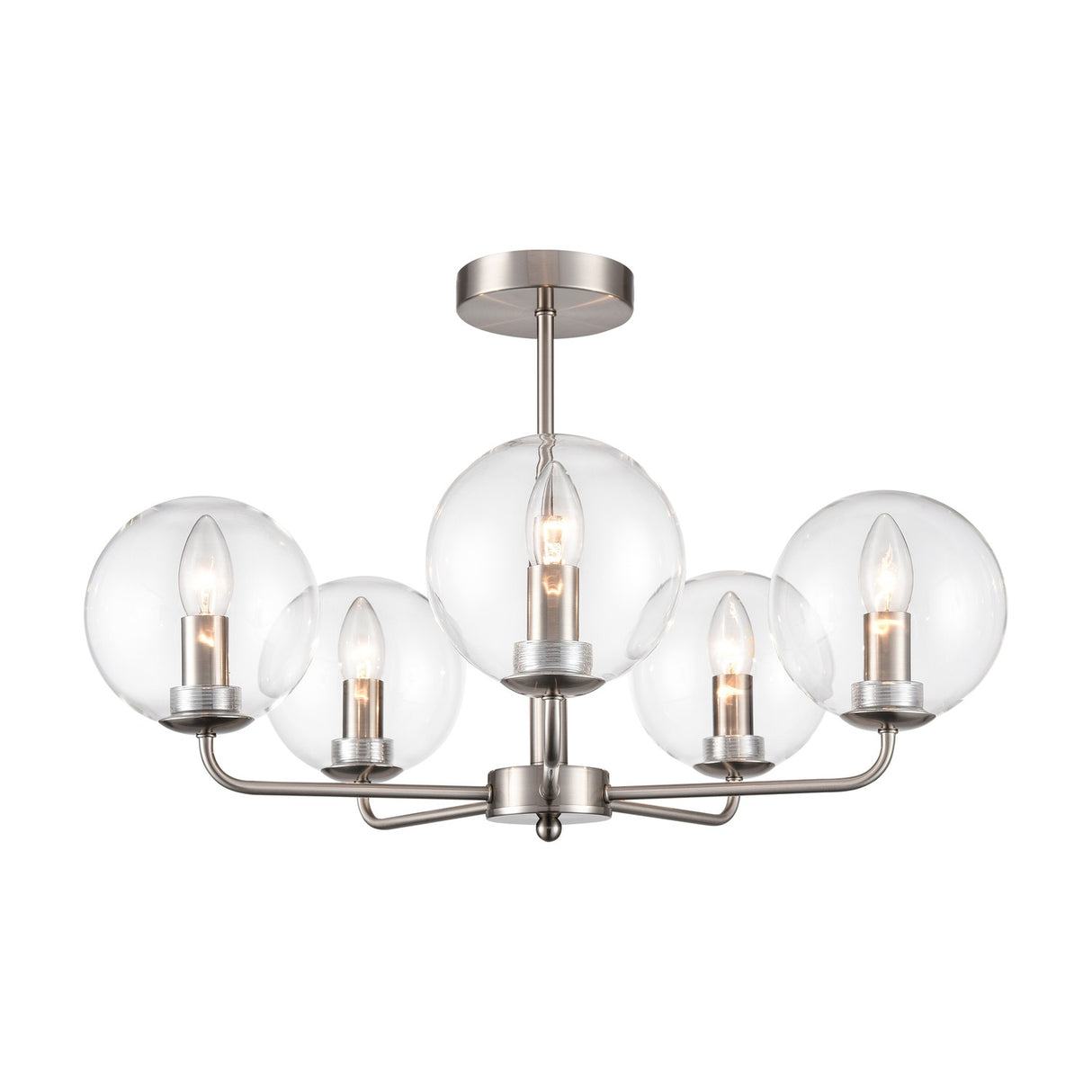 Court 5 light ceiling light