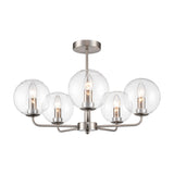 Court 5 light ceiling light