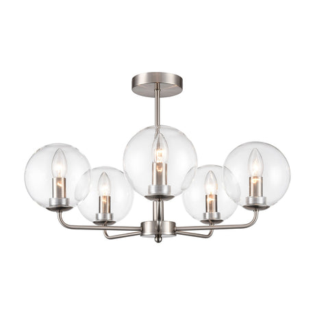 Court 5 light ceiling light