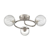 Atlas 3 light ceiling light, unlit