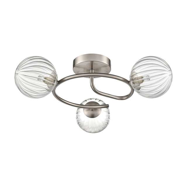 Atlas 3 light ceiling light, unlit