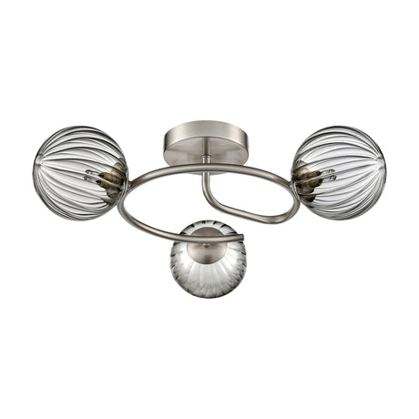 Atlas 3 light ceiling light, unlit