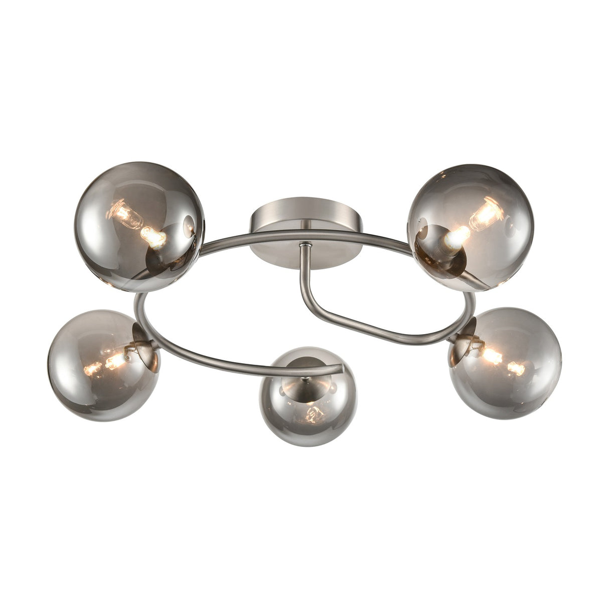 Atlas 5 light ceiling light, alternative view