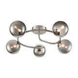 Atlas 5 light ceiling light, alternative view