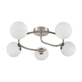 Atlas 5 light ceiling light, unlit
