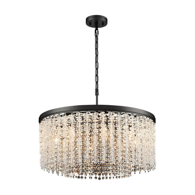 Coral 8 light chandelier