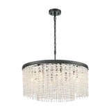 Coral 8 light chandelier, alternative view