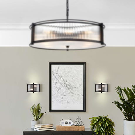 Sloane 2 light wall light, shown in a room setting