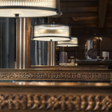 Sloane 5 light ceiling light, shown in a room setting