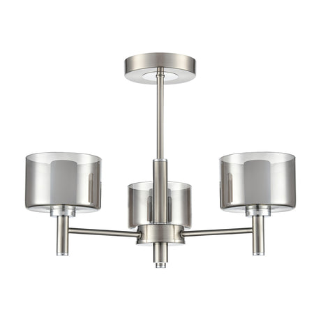 Argento 3 light ceiling light