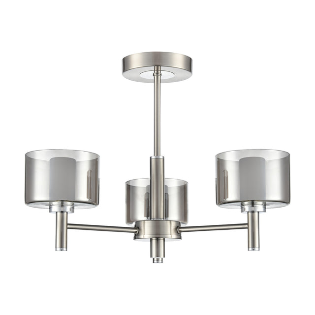 Argento 3 light ceiling light