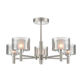 Argento 5 light ceiling light