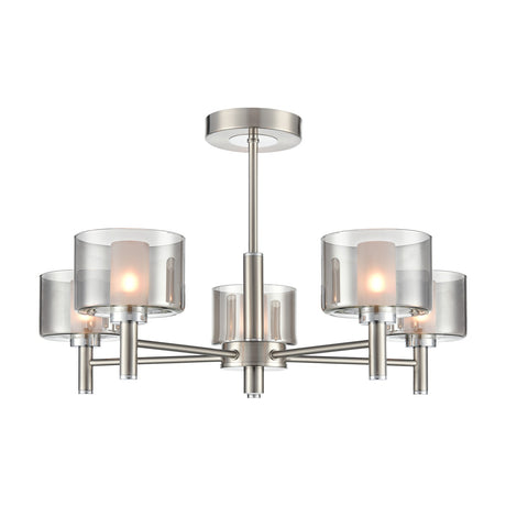Argento 5 light ceiling light