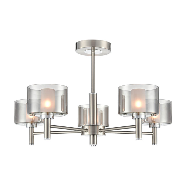 Argento 5 light ceiling light