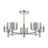 Argento 5 light ceiling light, alternative view
