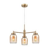 Caligo 3 light ceiling light, alternative view