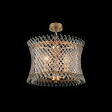 Ethereal 3 light chandelier, shown on a dark background