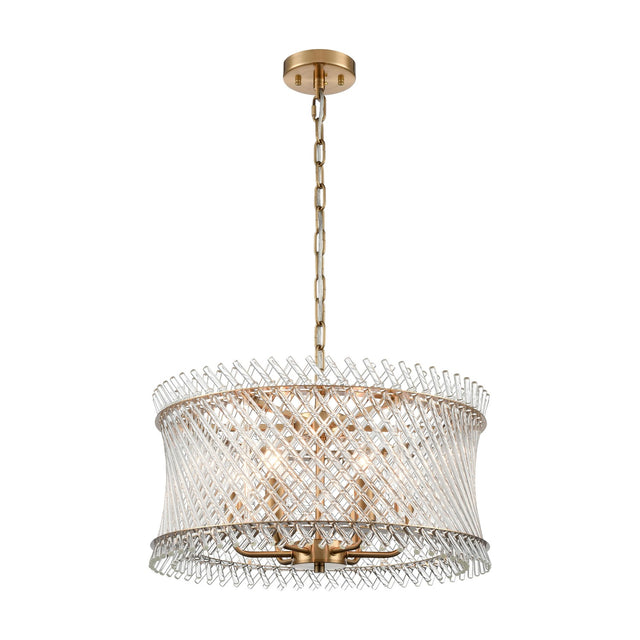 Ethereal 6 light chandelier