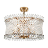 Ethereal 6 light chandelier, alternative view