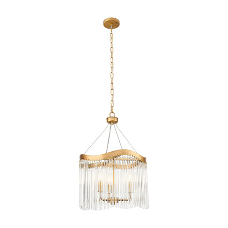 Harp 3 light chandelier