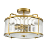 Bonham 2 light ceiling light, unlit