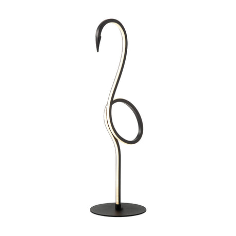Flamingo 1 Light Table Lamp - Black